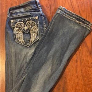 Miss me jeans boot cut size 27